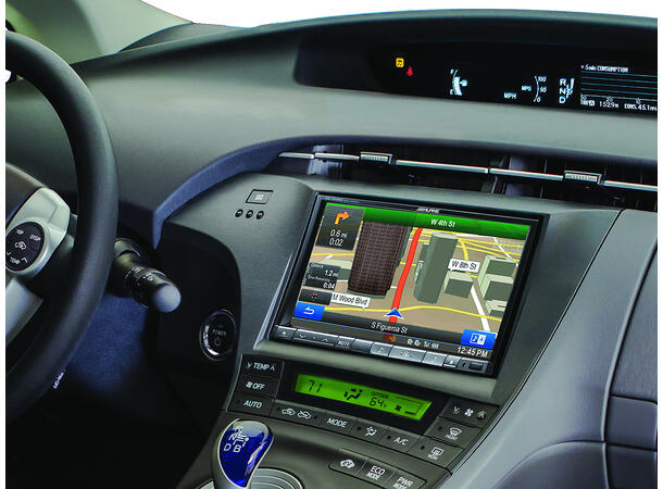 Alpine KTX-PRS8-S, Toyota Prius 09-12 Monteringssett 8-tommer radio 
